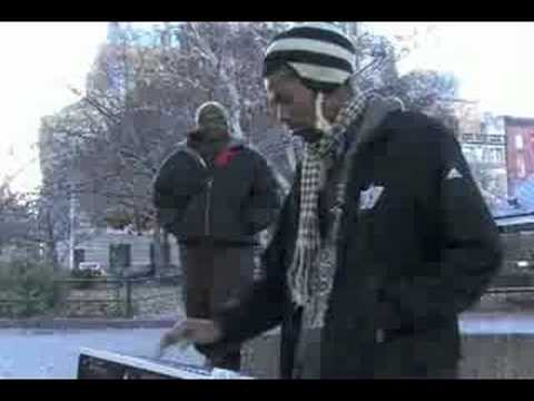 Damu on the MPC2000 in Washington Square Park, NYC - Overtime Bonus Beats 1